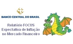INFLAO - Mercado financeiro prev 7,15% para 2015, cfe Relatrio FOCUS