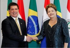 BRASIL E PARAGUAI - Intacta a relao bilateral, afirma Dilma Roussef