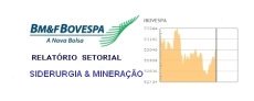 INVESTIMENTOS -Desempenho do setor de MINERAO & SIDERURGIA na Bovespa