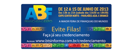 ABF FRANCHISING EXPO SO PAULO - Findou no ltimo sbado, no Expo Center Norte  